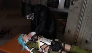 Fabulous Japanese chick Chika Arimura in Incredible fetish, cosplay JAV clip