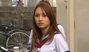 lang haar hardcore hogeschool aziatisch japans uniform groepsseks